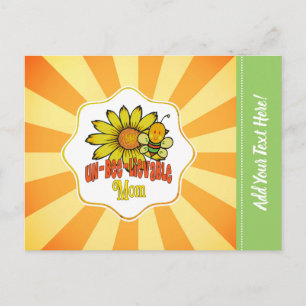 Unglaubliche Mama Sonnenblumen Postkarte