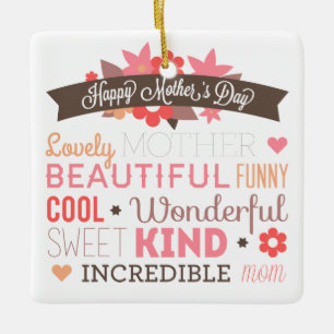 Unglaubliche Mama zum Muttertag   Ornament