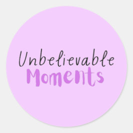 Unglaubliche Momente Sticker
