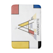 Unglaubliche Neoplastik Art Monogramm. Buchstabe A Badematte (Vorderseite Vertikal)