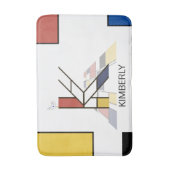 Unglaubliche Neoplastik Art Monogramm. Buchstabe K Badematte (Vorderseite Vertikal)