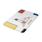 Unglaubliche Neoplastik Art Monogramm. Buchstabe L Badematte (Schrägansicht)