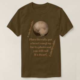 Unglaubliche Pluto-Tatsachen T-Shirt