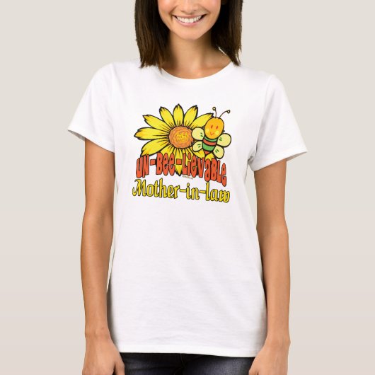Unglaubliche Schwiegerblumen T-Shirt (Vorderseite)