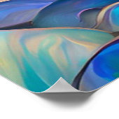 Unglaubliche spielerische Dolphin Poster (Ecke)