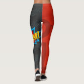 Unglaubliche Superheld-Leggings Leggings (Rückseite)