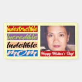 Unglaubliche, unglaubliche, unauslöschliche Mama Banner (Horizontal)