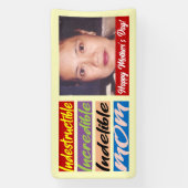 Unglaubliche, unglaubliche, unauslöschliche Mama Banner (Vertikal)