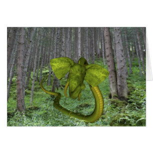 Unglaublicher Elephant Python