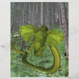 Unglaublicher Elephant Python