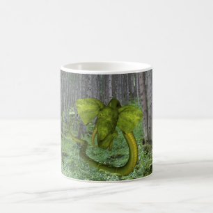 Unglaublicher Elephant Python Kaffeetasse
