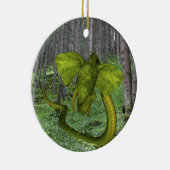 Unglaublicher Elephant Python Keramikornament (Rechts)