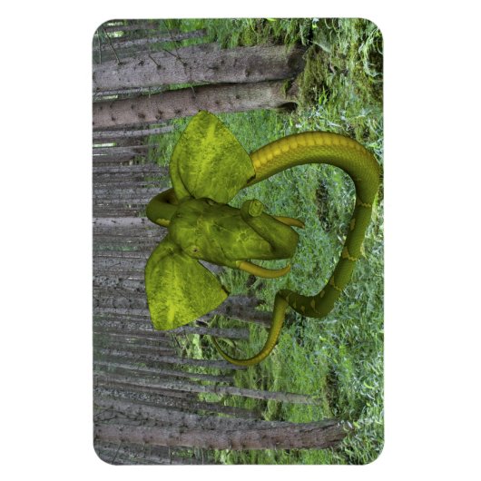 Unglaublicher Elephant Python Magnet (Vertikal)