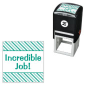 "Unglaublicher Job!" Briefmarke aus Gummi Permastempel (Beispiel)