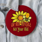 Unglaubliches 60. Geburtstagsgeschenk Button (Beispiel)