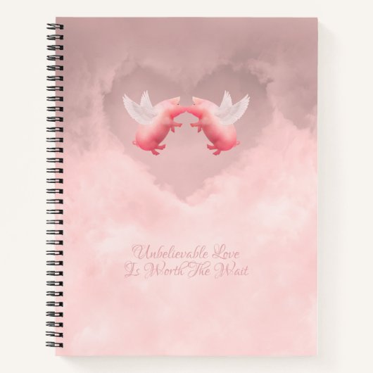 Unglaubliches Liebe-Notebook Notizblock (Vorderseite)
