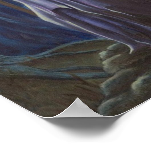 Unglaubliches Poster Villan Poster Schlafen Schönh (Ecke)