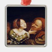 Ungleiche Liebe oder, die schlecht Silbernes Ornament (Vorne)