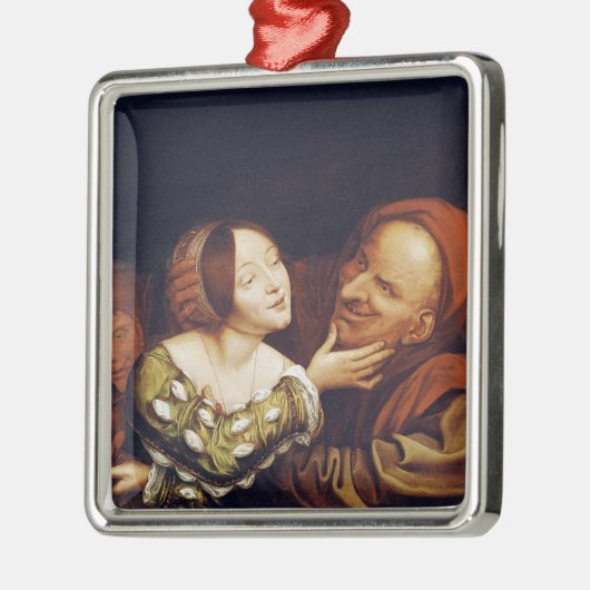 Ungleiche Liebe oder, die schlecht Silbernes Ornament (Links)