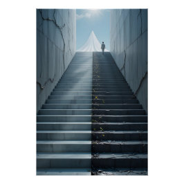 Ungleichmäßige Lernwege Poster