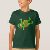 Unglück-Kobold-lustiges St. Patricks Day T-Shirt (Vorderseite)