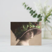 Unglücklicher Hut Postkarte (Stehend Vorderseite)