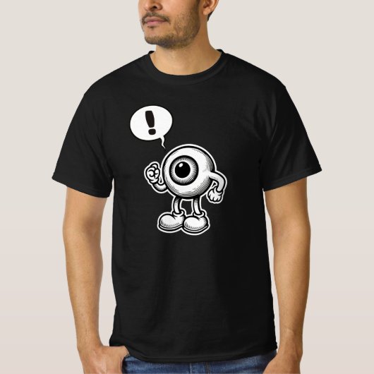 Unglückliches Auge. T-Shirt (Vorderseite)