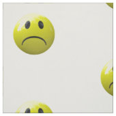 unglückliches Gesicht Emoji Stoff (Muster)