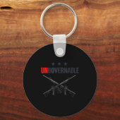 Ungovernable Shirts  Schlüsselanhänger (Vorderseite)