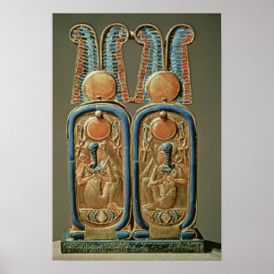 Unguentkasten in der Form eines Doppelten Poster