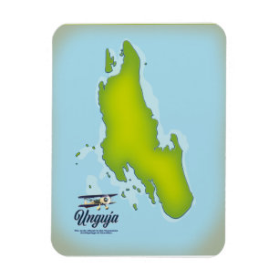 Unguja Island Reiseplan Magnet