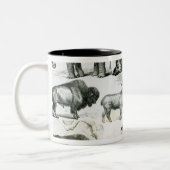 Ungulata oder Huftiere Zweifarbige Tasse (Links)