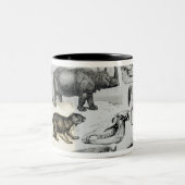 Ungulata oder Huftiere Zweifarbige Tasse (Mittel)