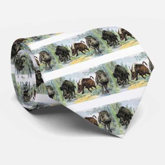 Ungulate: wilde Eber Krawatte (Gerollt)