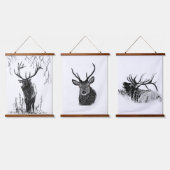 Ungulati Wandteppich Mit Holzrahmen (Dreifach)