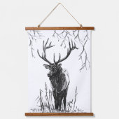 Ungulati Wandteppich Mit Holzrahmen (Vorderseite)