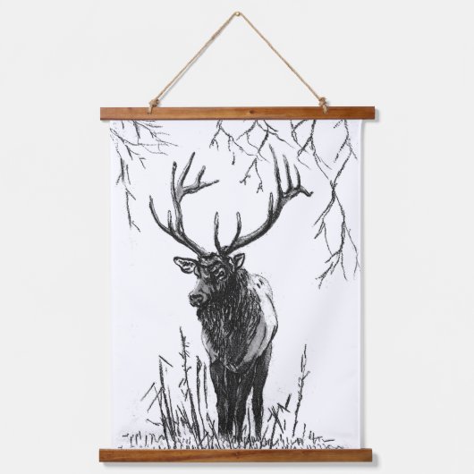 Ungulati Wandteppich Mit Holzrahmen (Vorderseite)