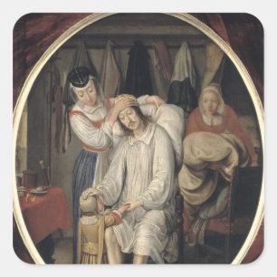 Ungültig, 1669 quadratischer aufkleber