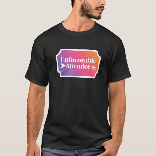Ungünstige Attendee T-Shirt (Vorderseite)