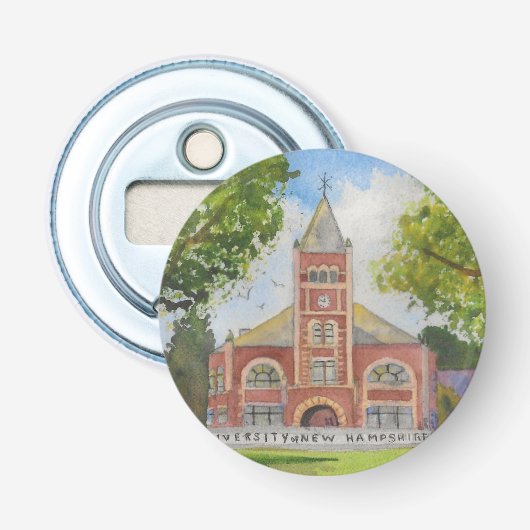 UNH Durham NH T-Hall Flaschenöffner (Vorderseite)