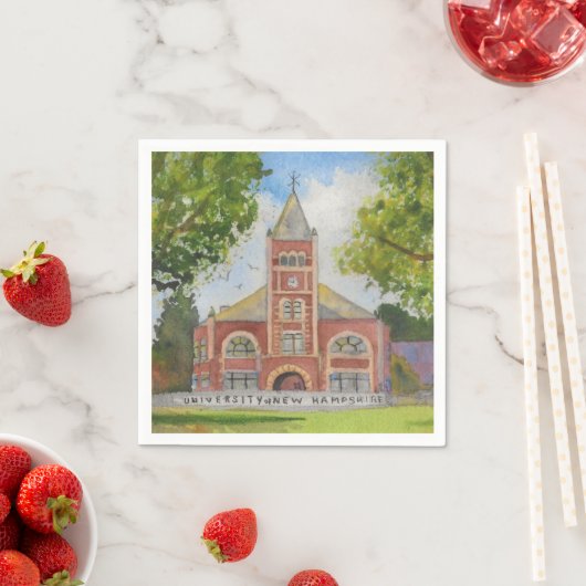 UNH T Hall - Thompson Hall Serviette (Beispiel)