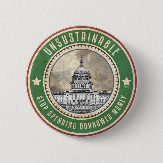 unhaltbar button (Vorderseite)