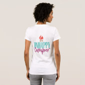 Unhappy Camper T-Shirt (Schwarz voll)