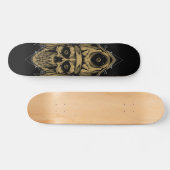 Unheiliger Schädel - Benutzerdefiniertes Skateboar Skateboard (Horizontal)
