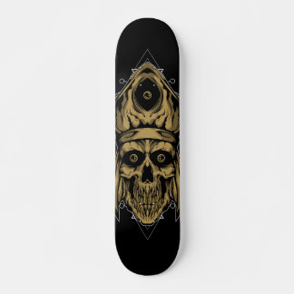Unheiliger Schädel - Benutzerdefiniertes Skateboar Skateboard