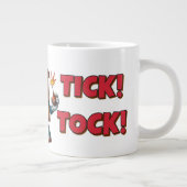 Unheilvolle Zeit Jumbo-Tasse (Rechts)