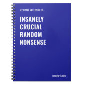 Unheimlich Cruiser Funny Zitat Office Notizblock (Vorderseite)