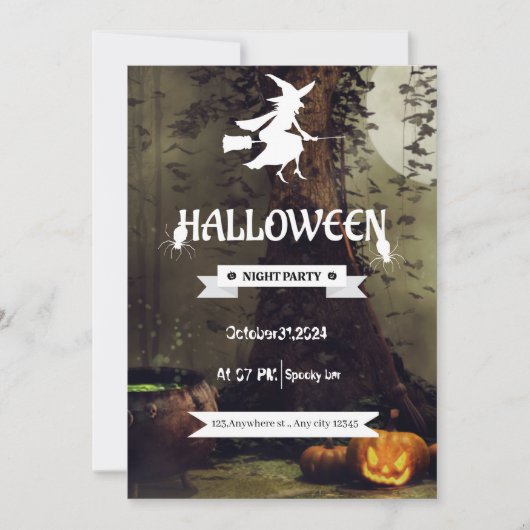 unheimlich einladung (Vorderseite)