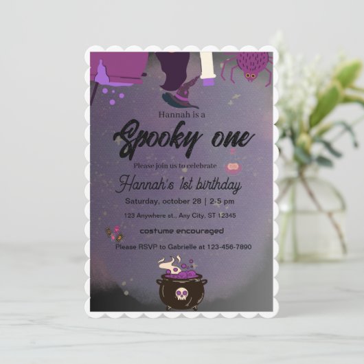 unheimlich einladung (Stehend Vorderseite)