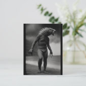 Unheimlich seltsames MonsterHalloween Postkarte (Stehend Vorderseite)